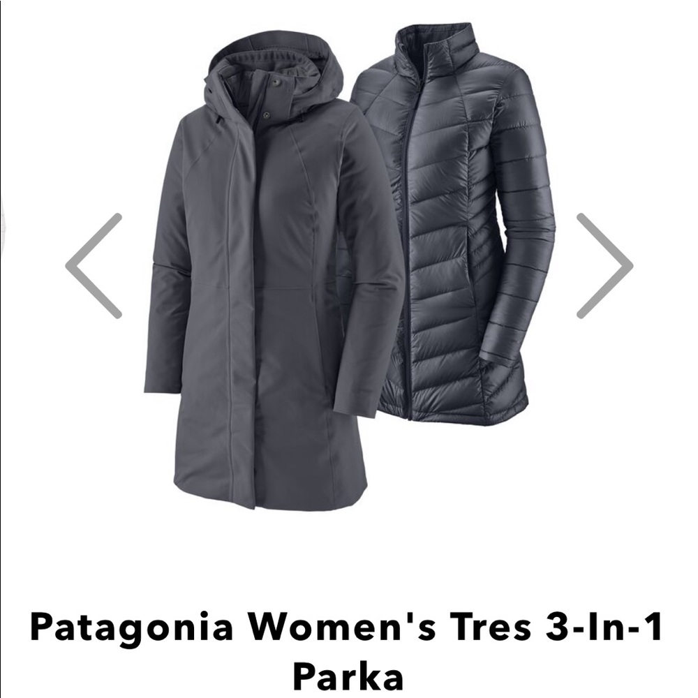 ❄️🔥 $75 OFF NWT PATAGONIA WOMEN’S TRES PARKA❄️🔥
